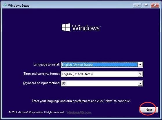 Windows 10 installationsflashdrev i dit system