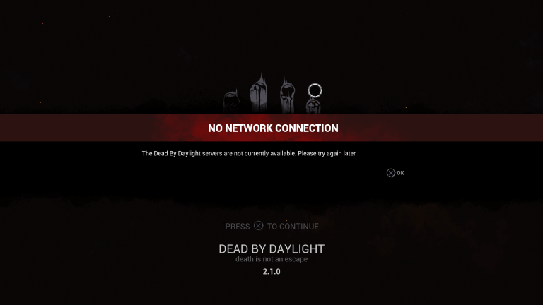 Dead by Daylight Fejl