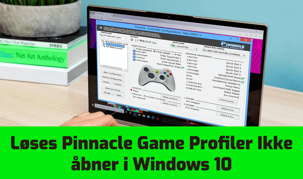 Pinnacle Game Profiler ikke åbner