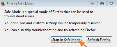 Firefox XPCOM-fejl