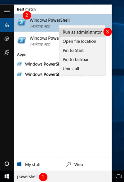 fil explorer søgning virker ikke i Windows 10
