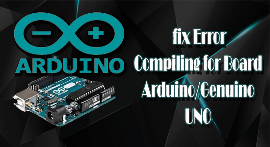 Fejl ved kompilering af kode til Arduino/Genuino Uno