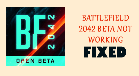 Battlefield 2042 beta virker ikke,